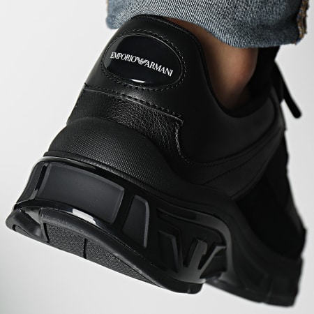 Emporio Armani - X4X625 XR087 Zapatillas Completas Negras