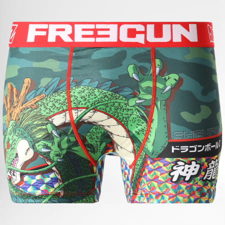 Lot De 3 Boxers FREEGUN Homme - Imprimé Naruto - 92% Polyester, 8% Élasthanne - Doublure Coton - Taille S à XXL
