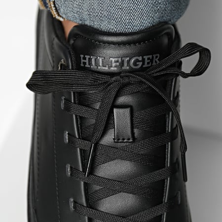 Tommy Hilfiger - Baskets Modern Vulcan Leather Low 4819 Triple Black