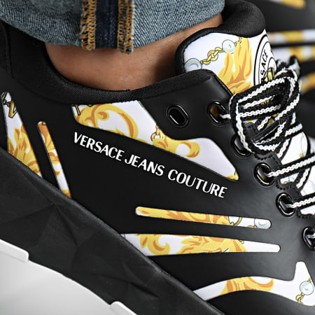 Versace Jeans Couture - Fondo Atom 75YA3SB2 Sneakers rinascimentali nere