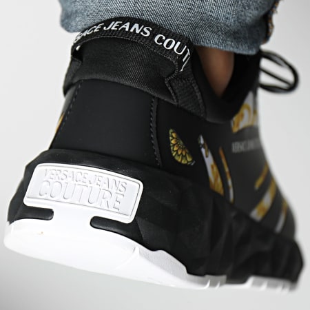 Versace Jeans Couture - Fondo Atom 75YA3SB2 Zapatillas Renacimiento Negro