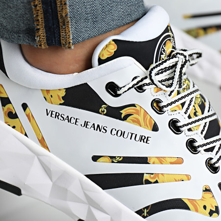 Versace Jeans Couture - Fondo Atom 75YA3SB2 Blanco Zapatillas Renaissance