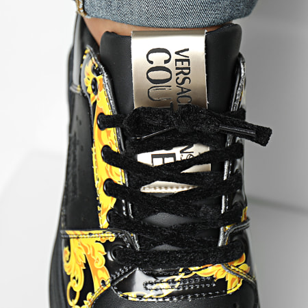 Versace Jeans Couture - Fondo Starlight 75YA3SJ4 Zapatillas Renacimiento Negro