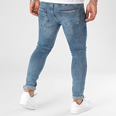 Classic Series - Jeans skinny in denim blu