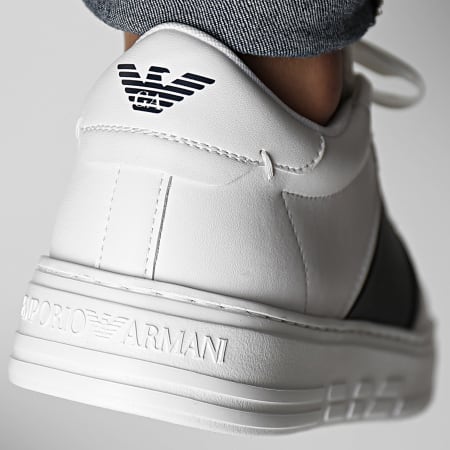 Emporio Armani - Sneakers X4X570 XN840 Bianco ottico Navy