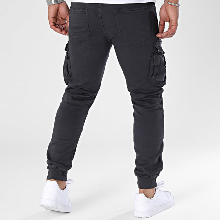 KZR - Houtskool Grijze Cargo Broek