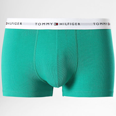 Tommy Hilfiger - Set di 3 boxer 2761 nero verde blu reale