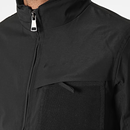 Zelys Paris - Conjunto de chaqueta y pantalón Cargo negro