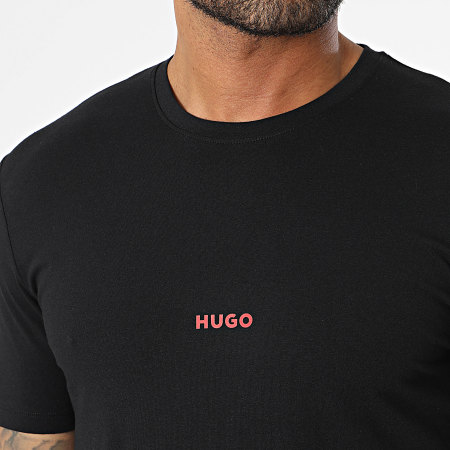 HUGO - Conjunto de camiseta y bóxer 50492687 Negro