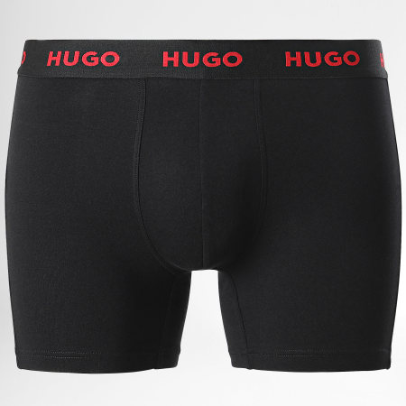 HUGO - Set camicia e boxer 50492687 Nero