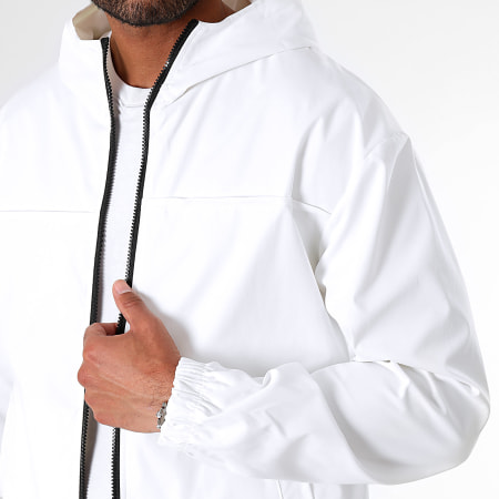 LBO - Conjunto de chaqueta con cremallera y pantalón jogger 1070521 Blanco