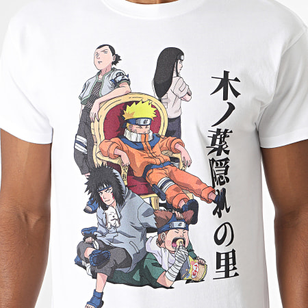 Naruto - Tee Shirt MENARUTTS272 Blanc