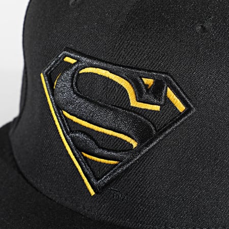 Superman - Cappello con logo Snapback nero