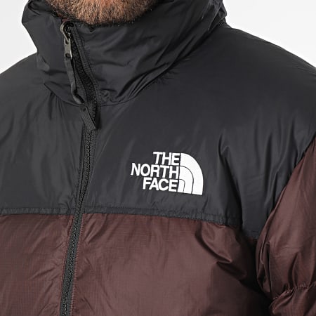 The North Face - Doudoune 1996 Retro Nuptse A3C8D Marron Noir