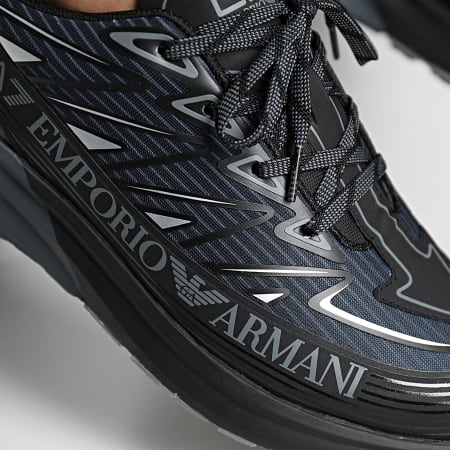 EA7 Emporio Armani - Sneakers X8X129-XK307 Nero Iron Gate Grigio