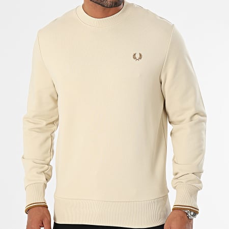 Fred Perry - Sweat Crewneck M7535 Beige