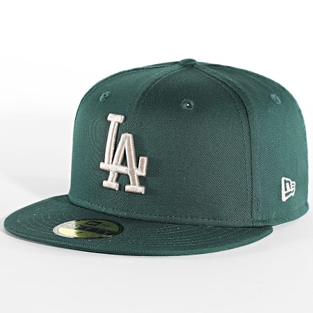 New Era - Los Angeles Dodgers 59Fifty League Essential Cappello snapback verde
