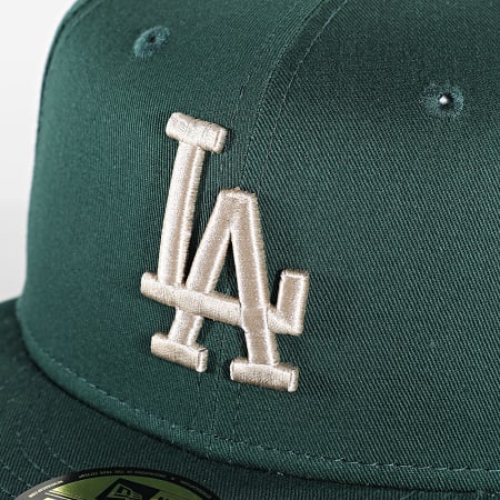 New Era - Gorra snapback Los Angeles Dodgers 59Fifty League Essential Verde