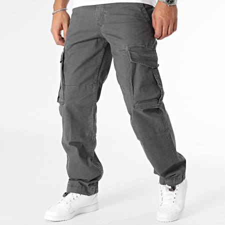 Reell Jeans - Pantaloni cargo Flex Fit grigio antracite