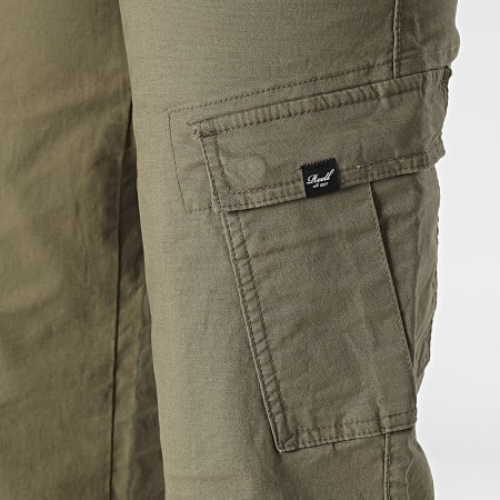 Reell Jeans - Pantaloni Cargo Verde Khaki da donna Marusha
