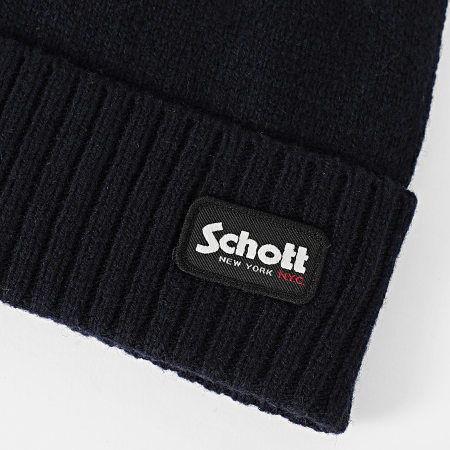 Schott NYC - Bonnet Lance Bleu Marine