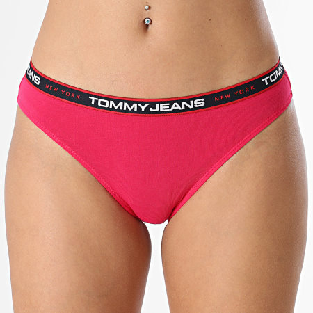 Tommy Hilfiger - Lote de 3 Braguitas 4710 Mujer Negro Azul Rosa