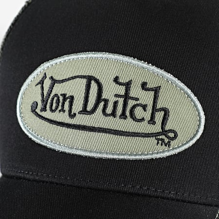 Von Dutch - Cappello Trucker Cas Nero Verde Khaki