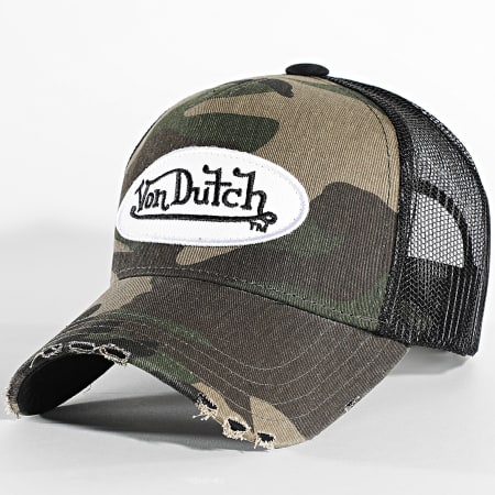 Von Dutch Camuflaje Trucker Cap Caqui Verde Ryses