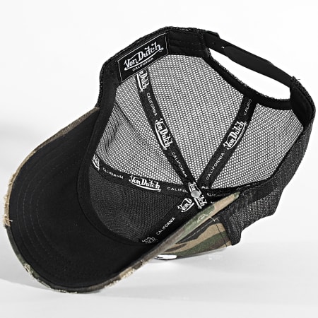 Casquette Von Dutch Camouflage Armee, casquette trucker livré en 48h