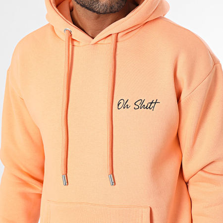 ADJ - Sweat Capuche Orange