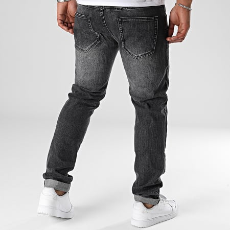 Classic Series - Jeans regular fit grigio antracite screziato
