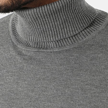 Pull d'hiver Regular Fit Homme Chaud en Tricote Manches Longues Pull Sport Extérieur Pull De Travail Marque Pas Cher sous Pull Col Roulé Homme
