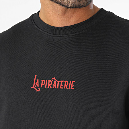 La Piraterie - Sweat Crewneck Garde Le Cap Noir Rouge