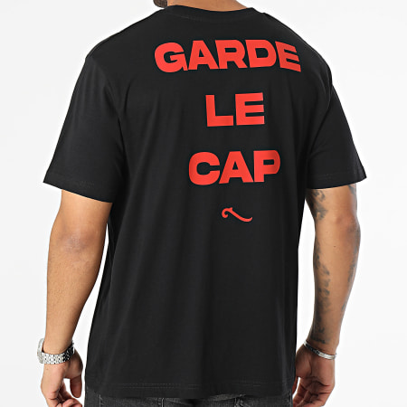 La Piraterie - Tee Shirt Oversize Garde Le Cap Noir Rouge