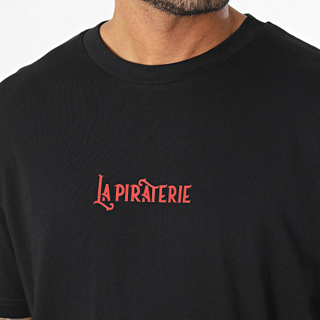 La Piraterie - Tee Shirt Oversize Garde Le Cap Noir Rouge