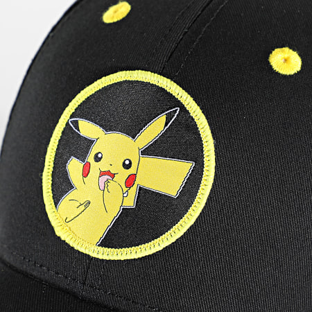 Pokémon - Casquette Pikachu Noir