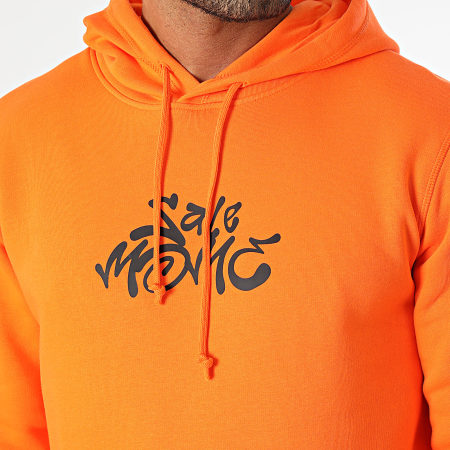 Sale Môme Paris - Sweat Capuche Nounours Graffiti Head Orange