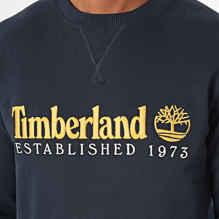 Timberland - Sweat Crewneck Established 1973 A65DD Bleu Marine