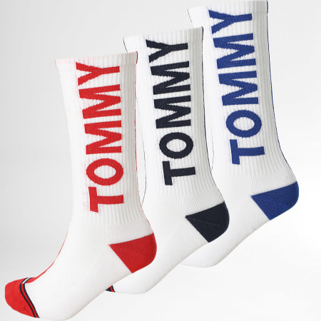 Tommy Jeans Lot De Paires De Chaussettes 701225010 Blanc