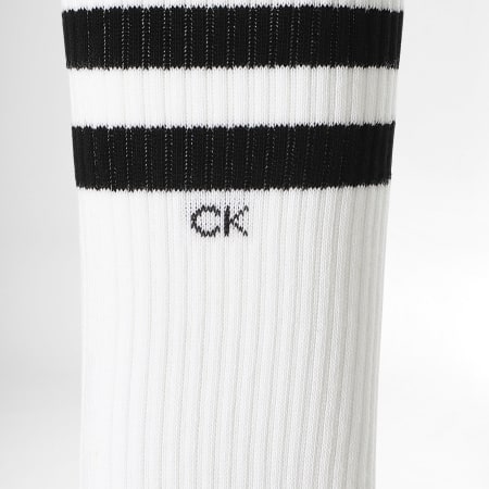 Calvin Klein - Lote de 2 pares de calcetines 701218711 Blanco