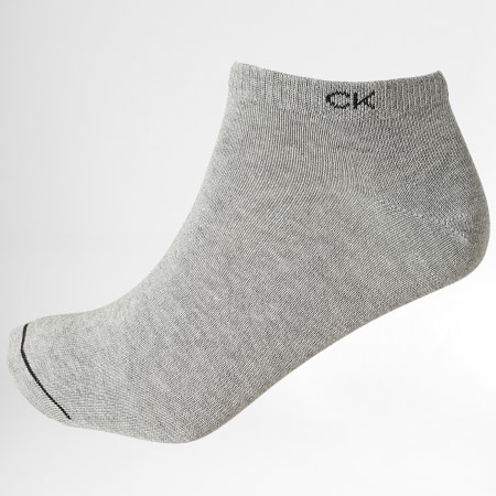 Calvin Klein - 3 paia di calzini 701218718 Grigio screziato