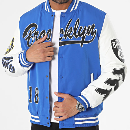 Classic Series - Giacca King Blue White Teddy
