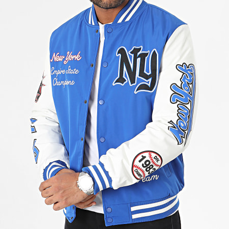 Classic Series - Giacca King Blue White Teddy