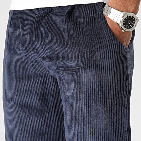 Aarhon - Pantalones chinos azul marino