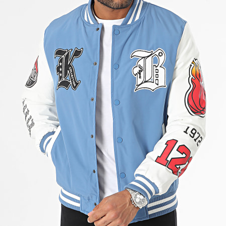 Écharpe Officielle SSC Napoli - Jacquard Bleu Clair, Blanc, Bleu - 100% Acrylique - Produit Officiel Avec Hologramme
