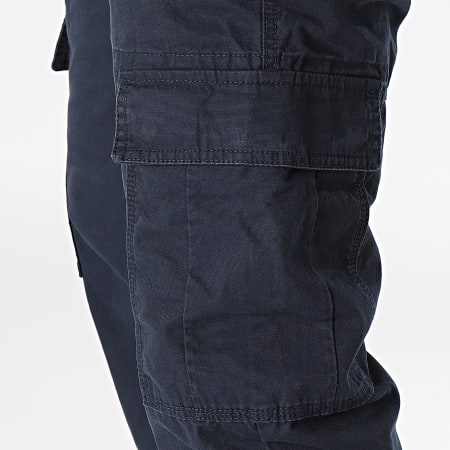 Tom Tailor - Pantalon Cargo Bleu Marine