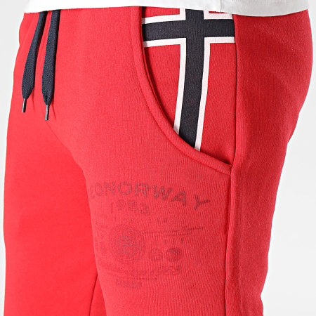 Geographical Norway - Pantalon Jogging Rouge
