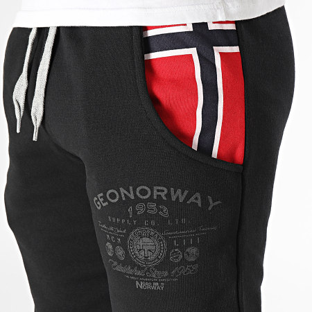 Geographical Norway - Pantalones de chándal negros