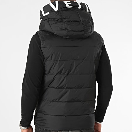 Helvetica Doudoune Capuche Sans Manches Briancon Noir LaBoutiqueOfficielle