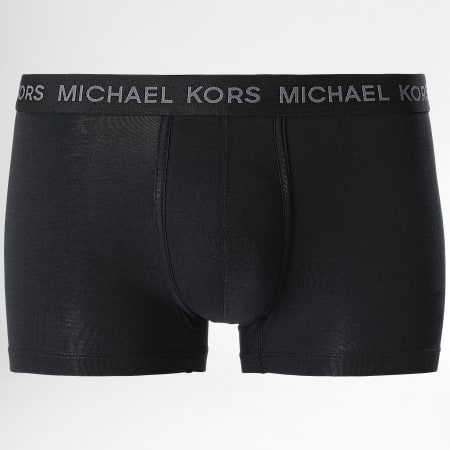 Michael Kors - Lot De 3 Boxers Supima 6F31T10773 Noir Rouge Gris Anthracite